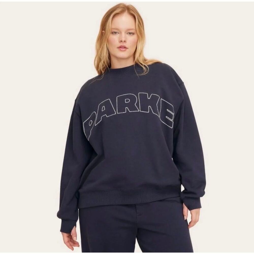 Parke x Target sweatshirt navy blue NWT L/XL NWT